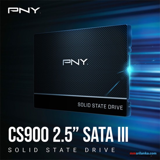 PNY 500GB CS900 2.5 SATA III SSD (2Y)